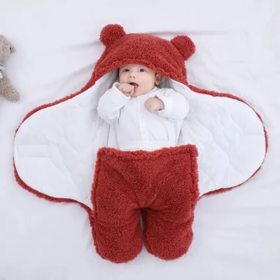 Baby Blanket Red Colour ( 0-10 Months Babies)