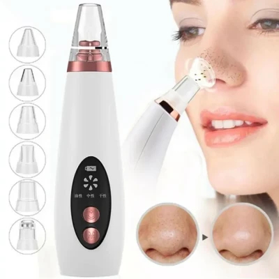 Blackhead Remover Instrument Black Dot Remover Acne Vacuum Suction Face Clean Black Head Pore Cleaning Beauty Skin Care Tool - Black Head Remover - Darma Roller