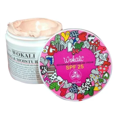 Wokali Whitening & Moisturizing SPF 25 BB Cream- 115g (Pink-WKL254)