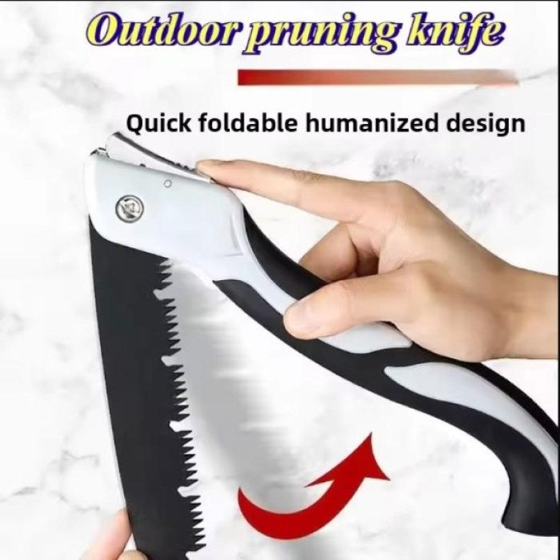 Pruning Shears Folding Woodsawing Tools for Multi-purpose Pruning Gardening Scissors Hand Pruner