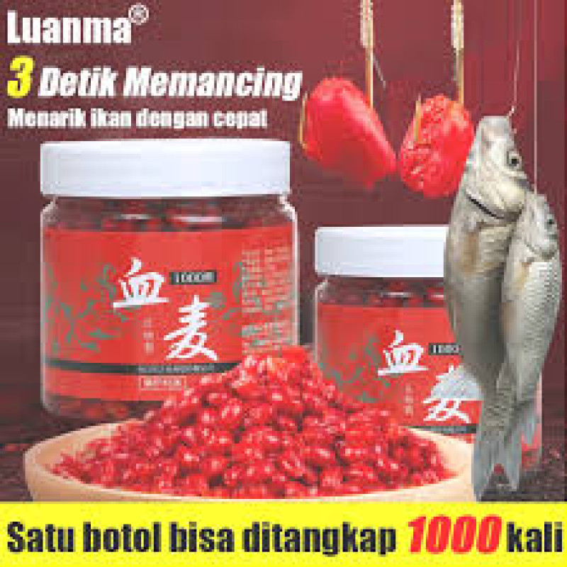 (3 Box-600 pcs)-Power Bait Blood Wheat Fishing Bait
