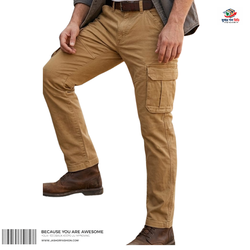 Mens Six Pocket Cargo Pant