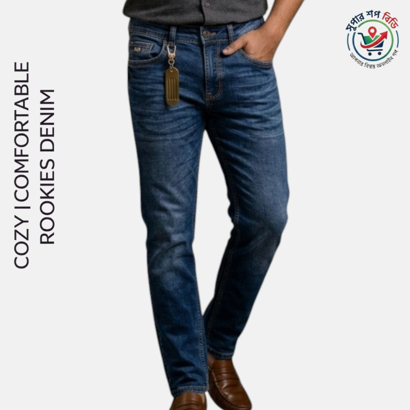 Mens Knit Denim Pant