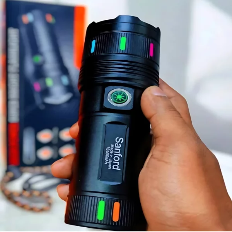 Sanford Super Bright Flashlight (White Laser LED)