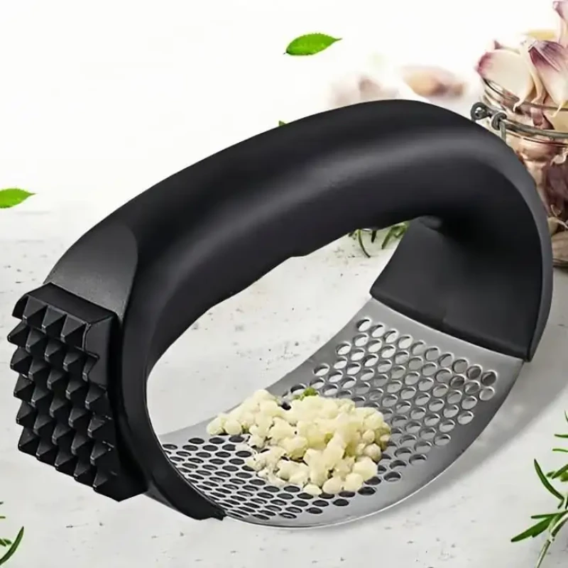 (1 Pcs)-ARC Shaped Garlic Press