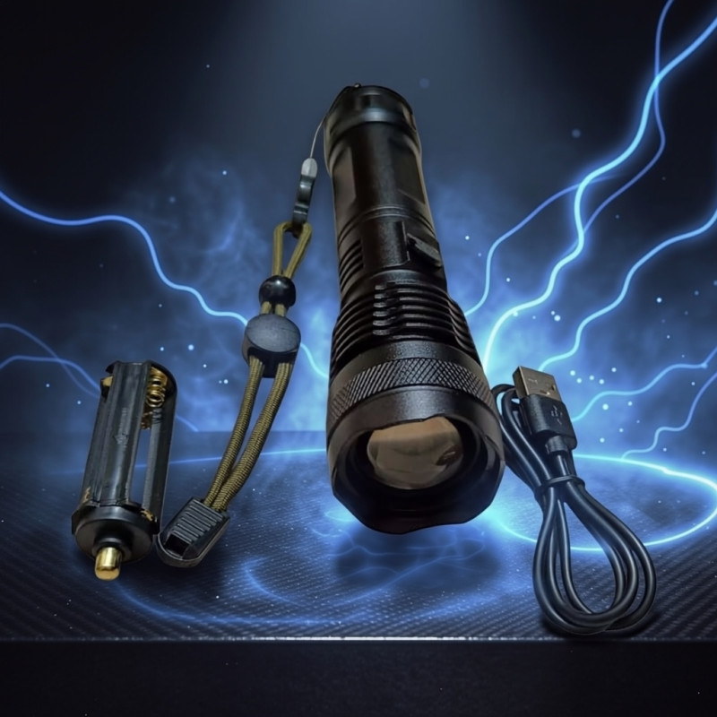 P50 Rechargeable Flashlight!